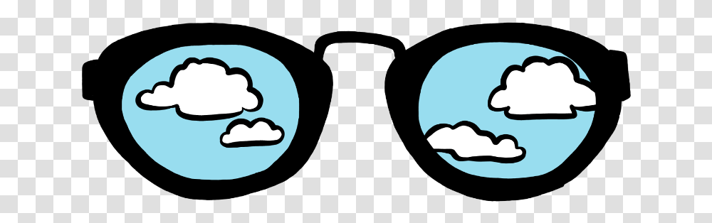 Glasses Sunglasses Black Outline Madebyme Outlines Graphic Sketch Goggle, Face, Animal, Angry Birds Transparent Png