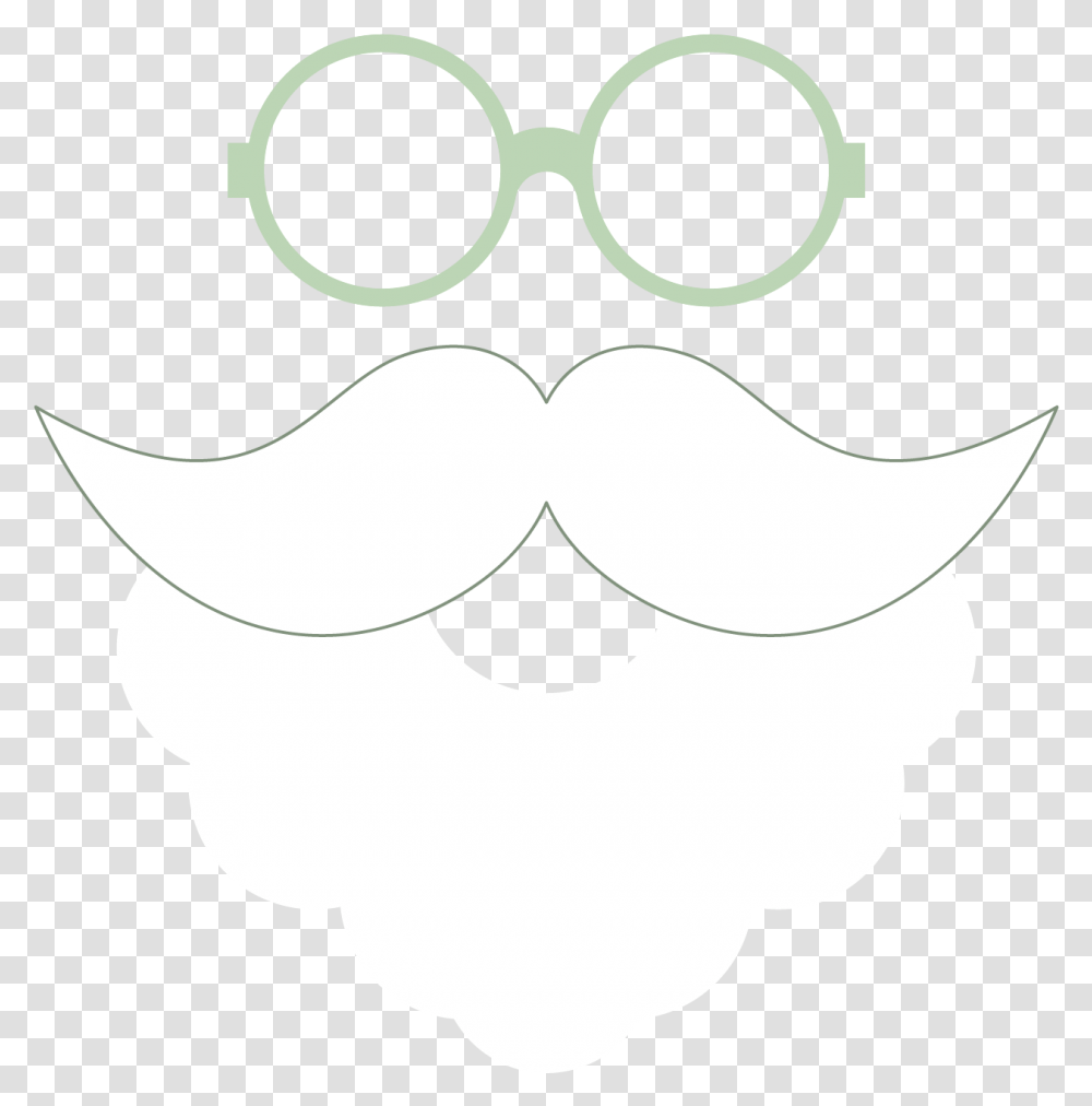 Glasses Text Book Koschei Pattern Santa Beard For Photo Booth, Stencil, Mustache Transparent Png