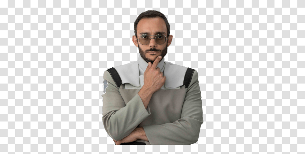 Glasses Wookieepedia Fandom Doctor Pershing Star Wars, Person, Clothing, Face, Man Transparent Png