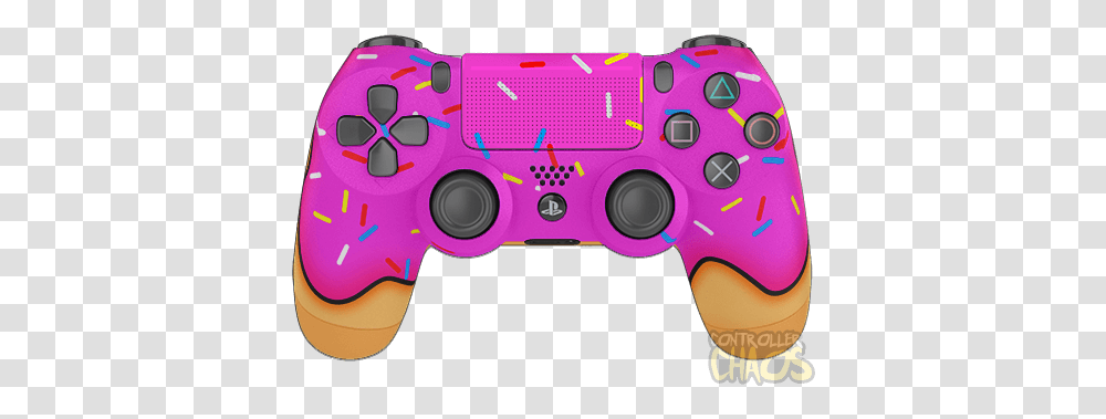 Glazed Fresh Donut Custom Ps4 Controller, Electronics, Gun, Weapon, Weaponry Transparent Png