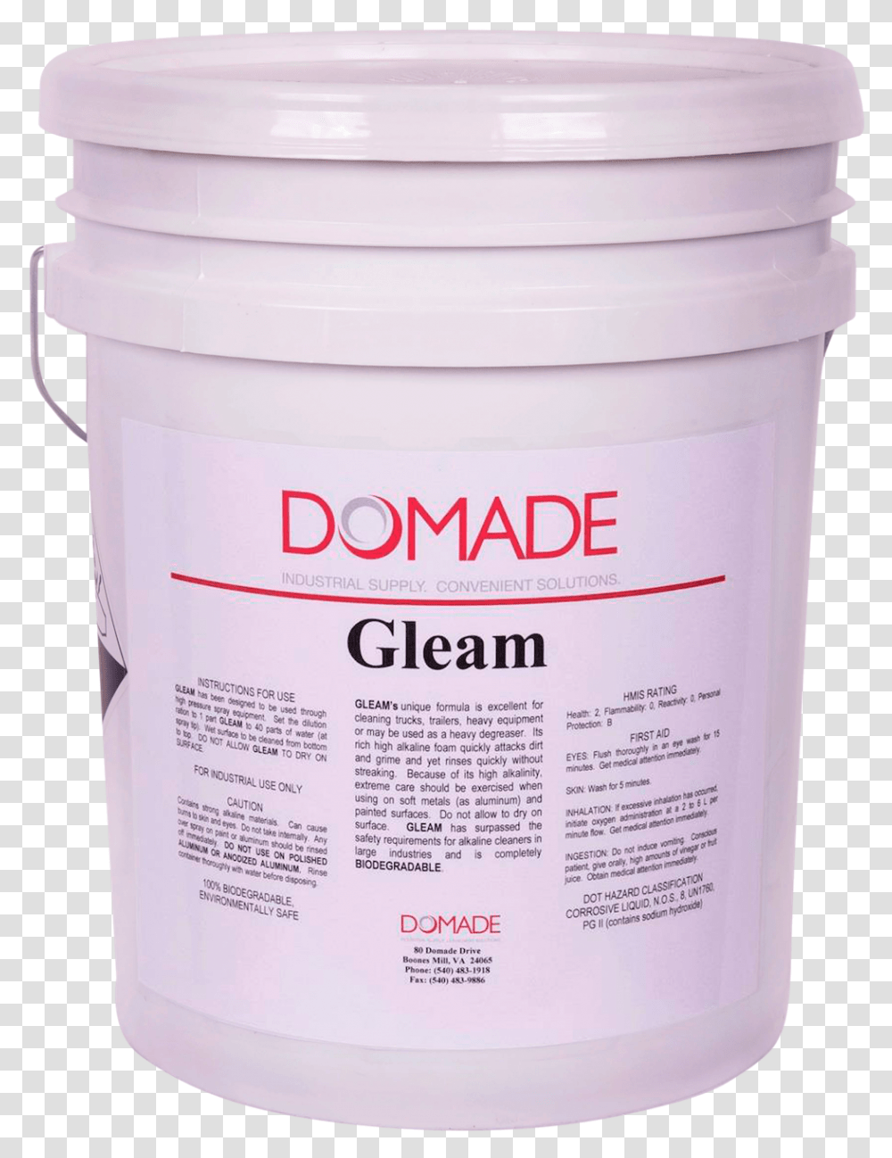 Gleam Hd Alkaline Dunamis, Paint Container, Bucket, Mailbox, Letterbox Transparent Png