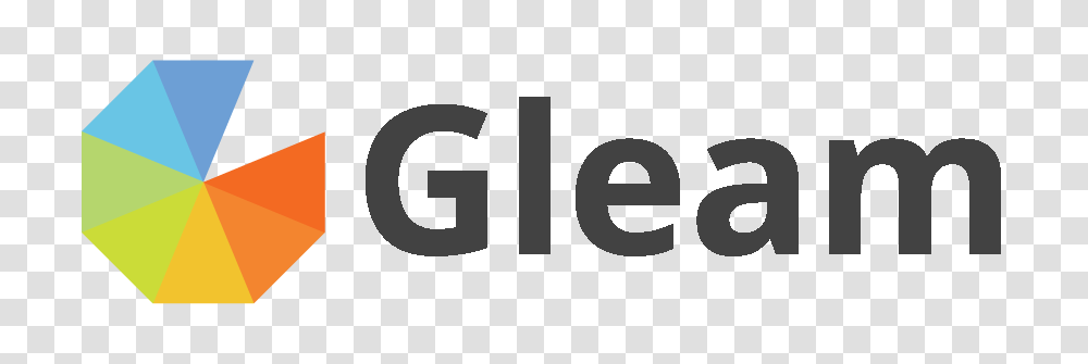 Gleam Logo, Label, Word Transparent Png