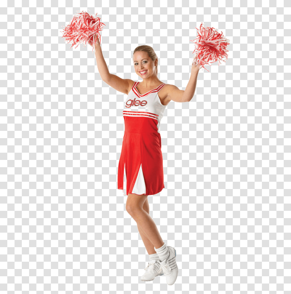 Glee Cheerleader Costume Glee Cheerios, Clothing, Apparel, Person, Human Transparent Png