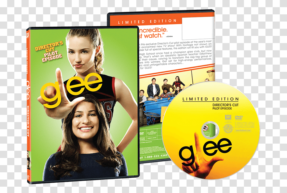Glee Rachel Berry Loser, Person, Human, Poster, Advertisement Transparent Png