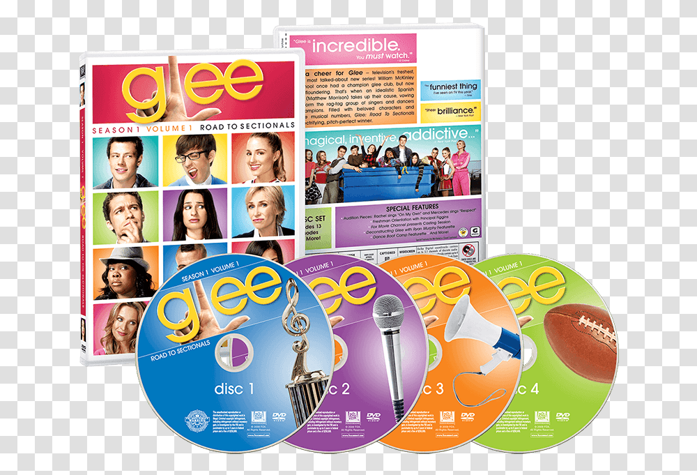 Glee Road To Sectionals, Person, Human, Poster, Advertisement Transparent Png