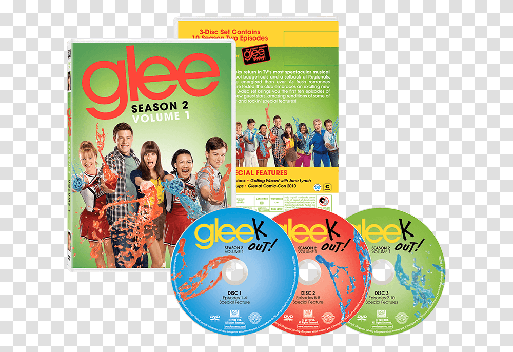 Glee Season 2 Volume 1 Dvd, Person, Human, Disk Transparent Png