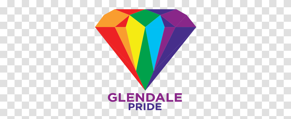 Glendale Pride Glendaleprideorg Lgbtq Logo, Diamond, Gemstone, Jewelry, Accessories Transparent Png