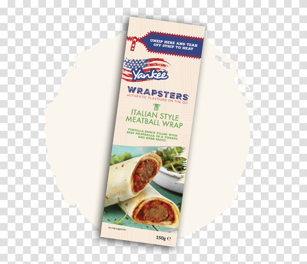Glendale Yankee Wrapsters Italian Meatball Dish, Food, Seasoning, Syrup Transparent Png