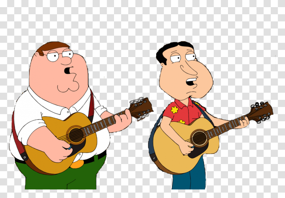 Glenn Quagmire Peter Griffin Brian Griffin Family Guy Family Guy Gif, Guitar, Leisure Activities, Musical Instrument, Person Transparent Png