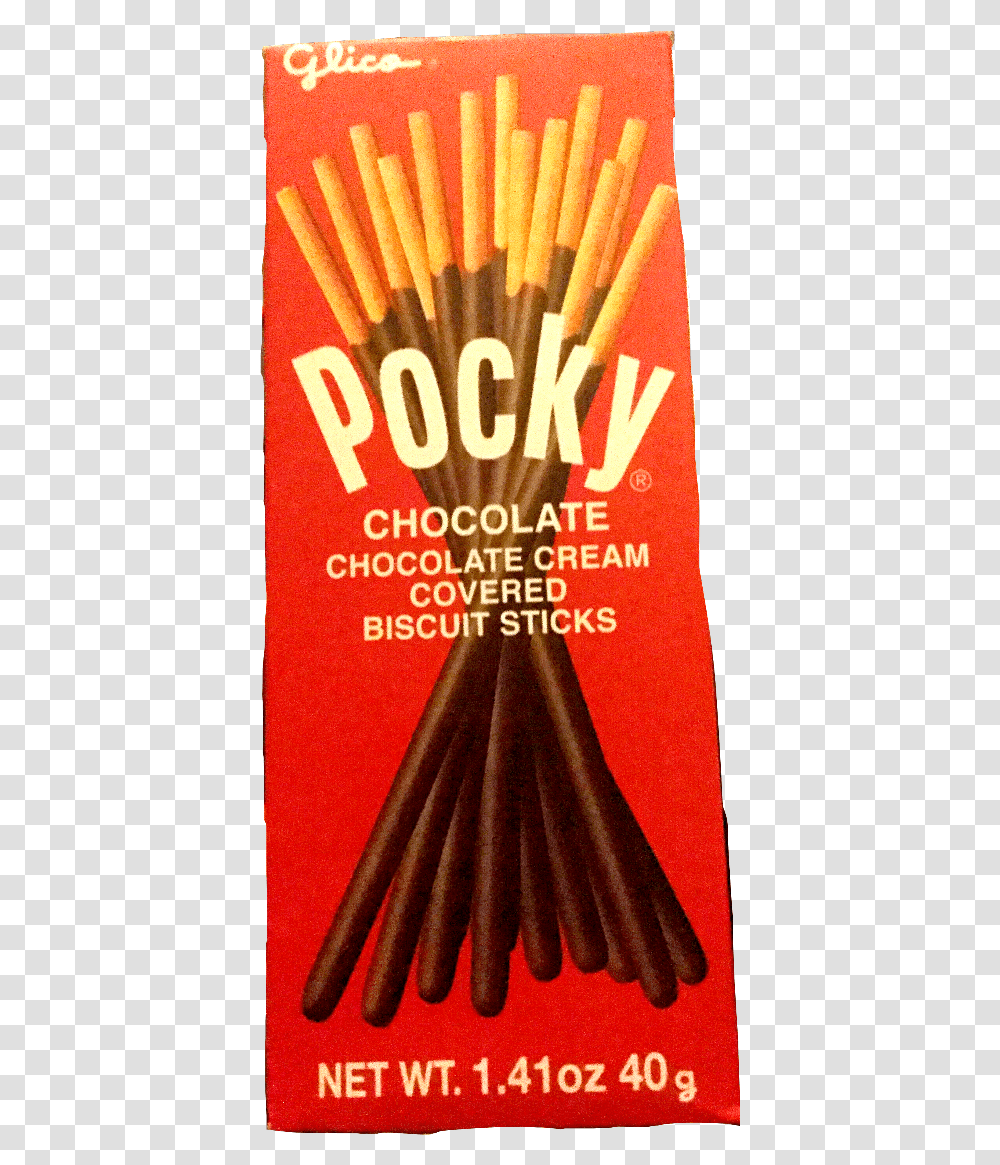 Glico Pocky Biscuit Sticks Chocolate Cream Pocky, Book, Advertisement, Poster Transparent Png