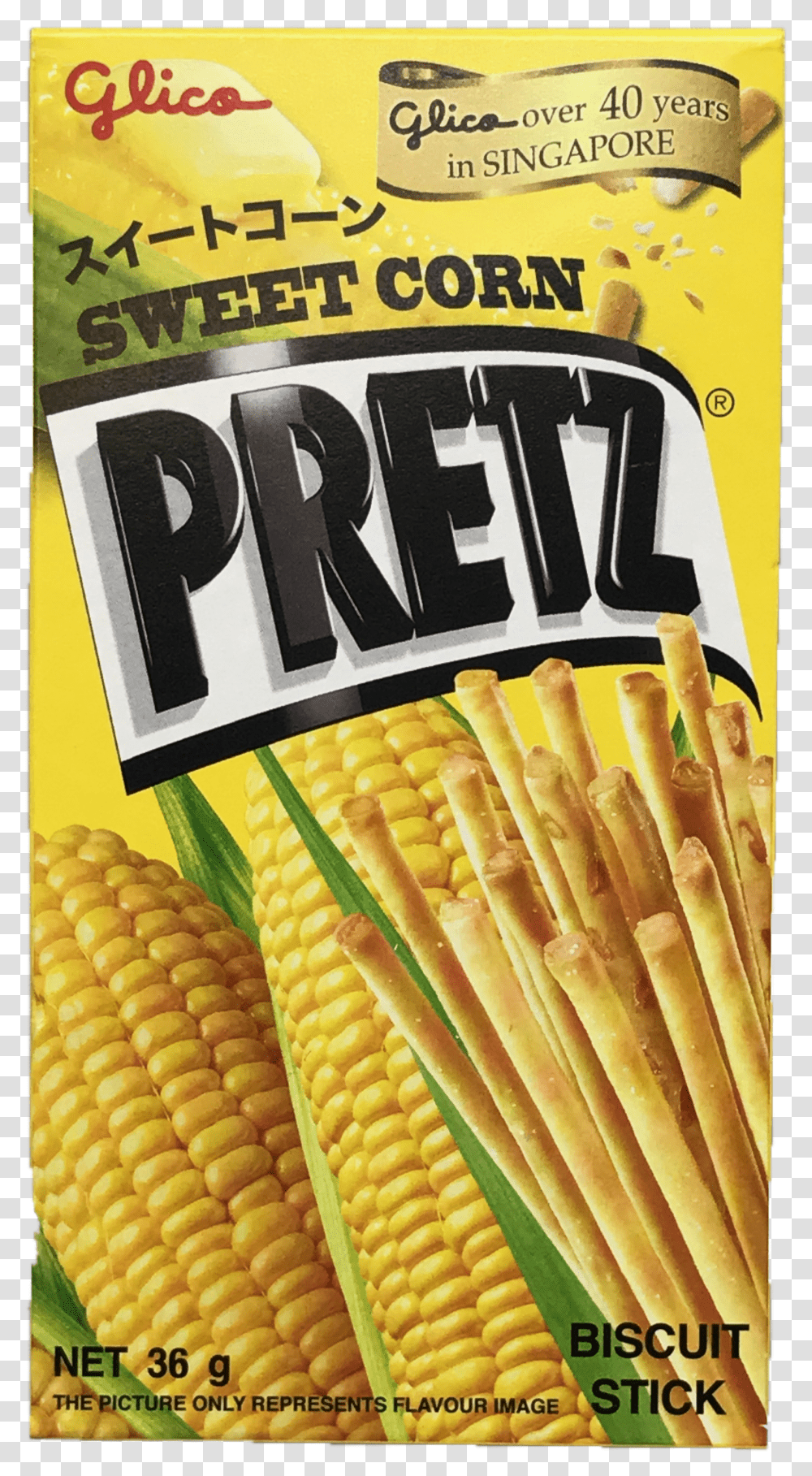 Glico Pretz Sweet Corn 36gTitle Glico Pretz Sweet Pretz Sweet Corn Transparent Png