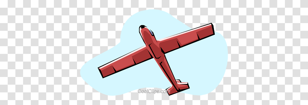 Glider Royalty Free Vector Clip Art Illustration, Airplane, Aircraft, Vehicle, Transportation Transparent Png