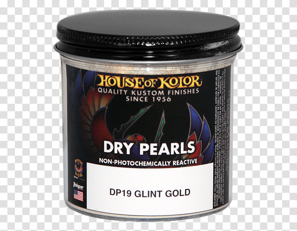 Glint Gold Dry Pearl 2 Oz Cosmetics, Coffee Cup, Tin, Beer, Alcohol Transparent Png