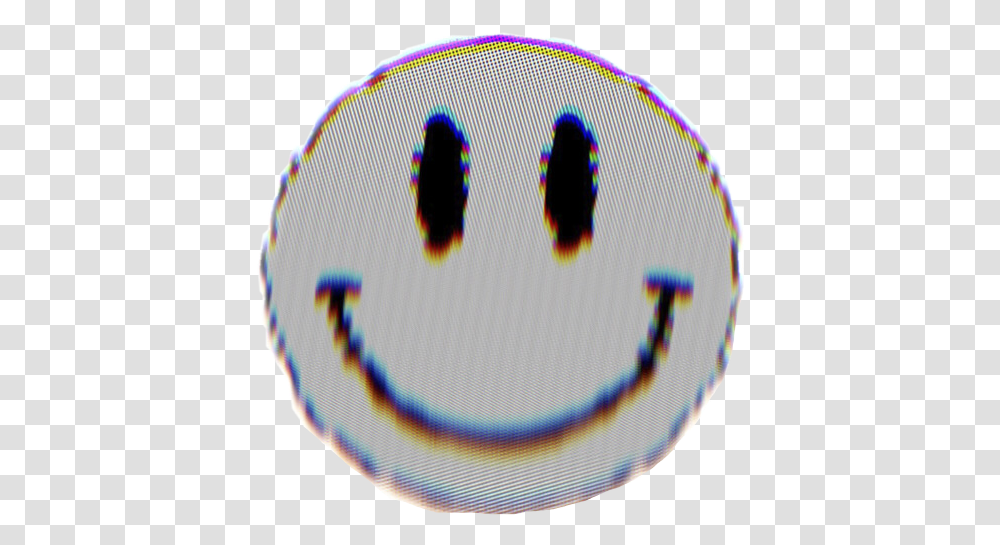 Glitch Glitchy Smile Smiley Sticker By Charli Glitch Happy Face, Word, Logo, Symbol, Text Transparent Png