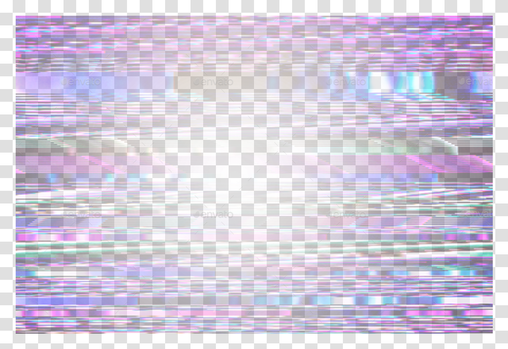 Glitch Vhs Overlay, Light, Water, Purple, Outdoors Transparent Png