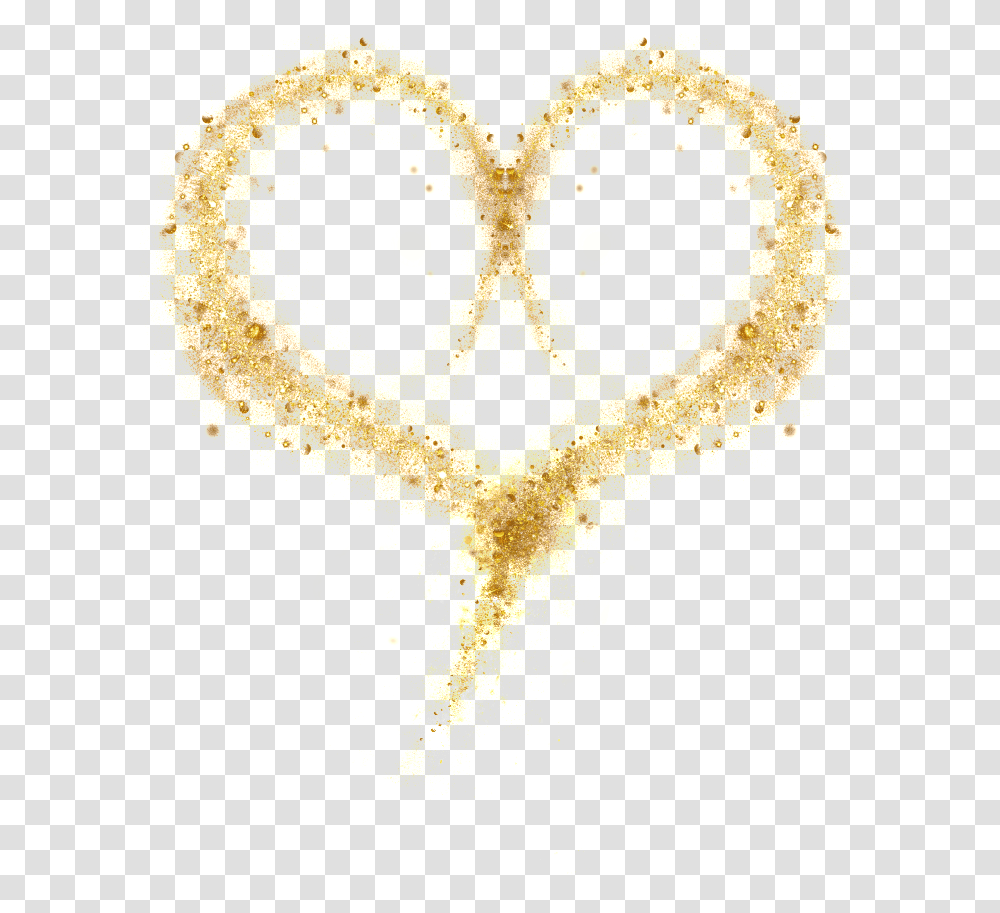 Glitter Background Gold Heart, Ornament, Pattern, Cross Transparent Png