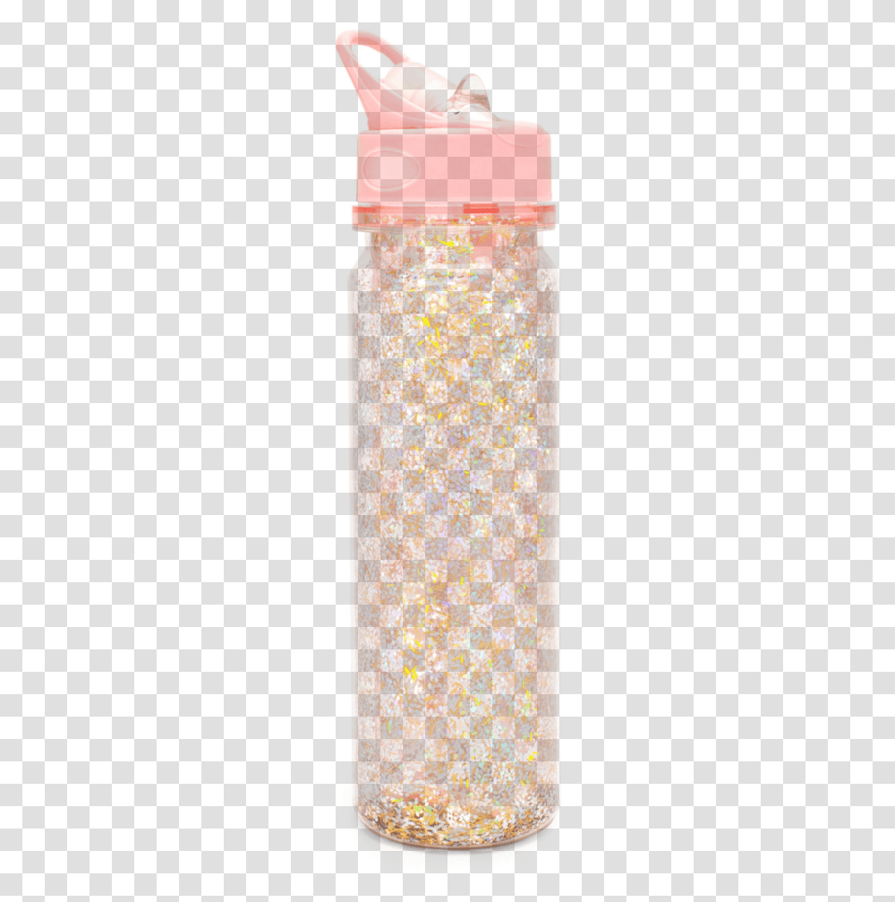 Glitter Bomb Water BottleClass LazyloadData Drinking Bottle Whit Glitters, Modern Art, Aluminium, Rust Transparent Png