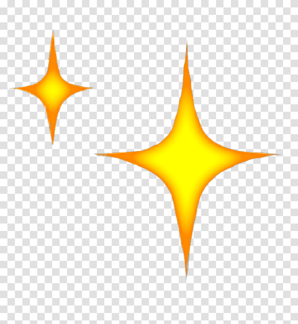 Glitter Clipart Emoji, Star Symbol Transparent Png