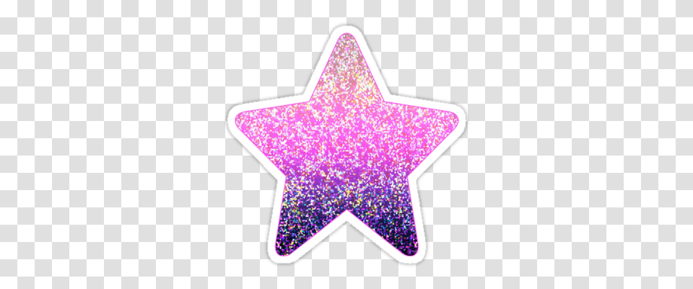 Glitter Graphic Sticker Stickers Pink Star Sticker, Light, Lighting, Star Symbol, Hair Slide Transparent Png