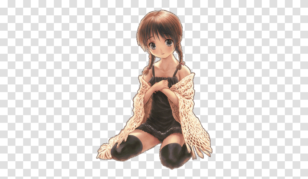 Glitter Graphics The Community For Enthusiasts Anime Little Girl With Purple Eyes, Clothing, Apparel, Person, Human Transparent Png