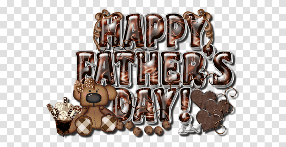 Glitter Happy Fathers Day, Food, Alphabet, Sweets Transparent Png