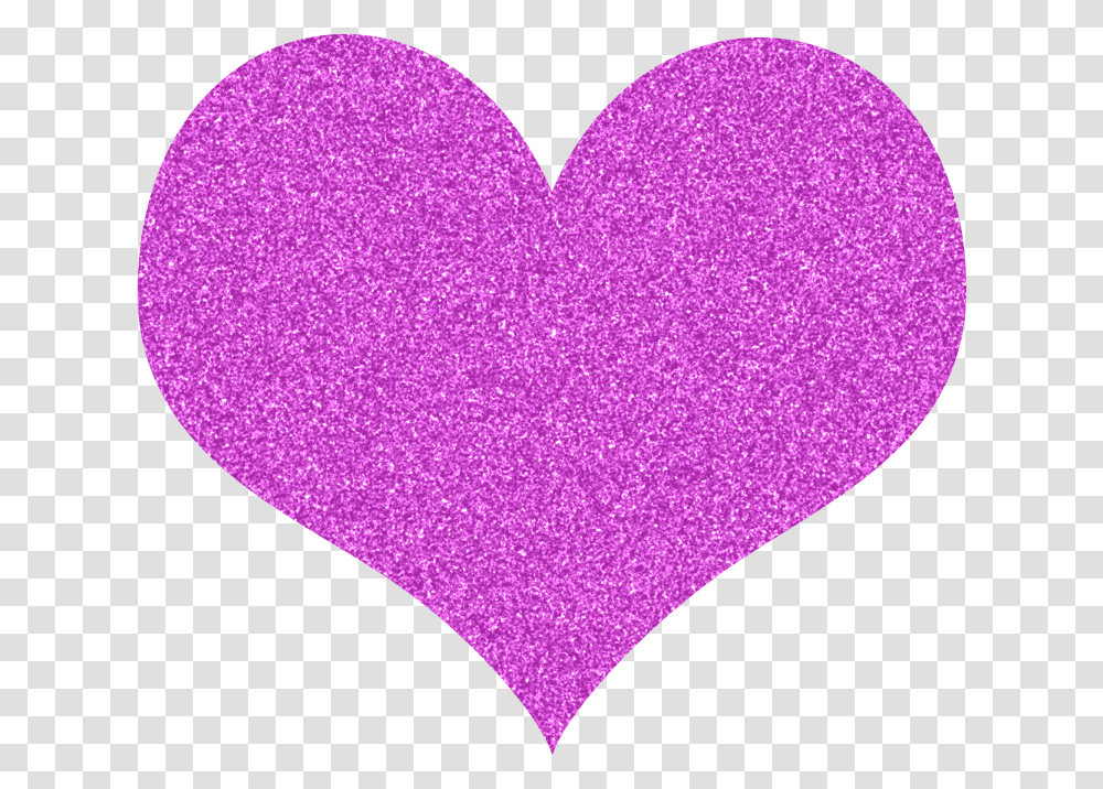 Glitter Heart Clip Art, Light, Rug, Purple, Cushion Transparent Png