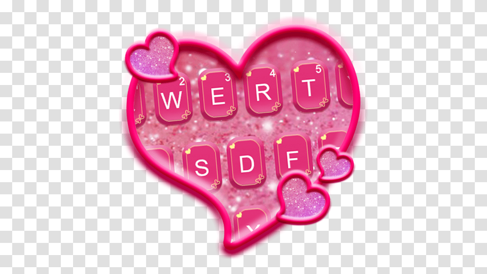 Glitter Heart Emoji Keyboard Heart, Rubber Eraser, Text, Peeps Transparent Png