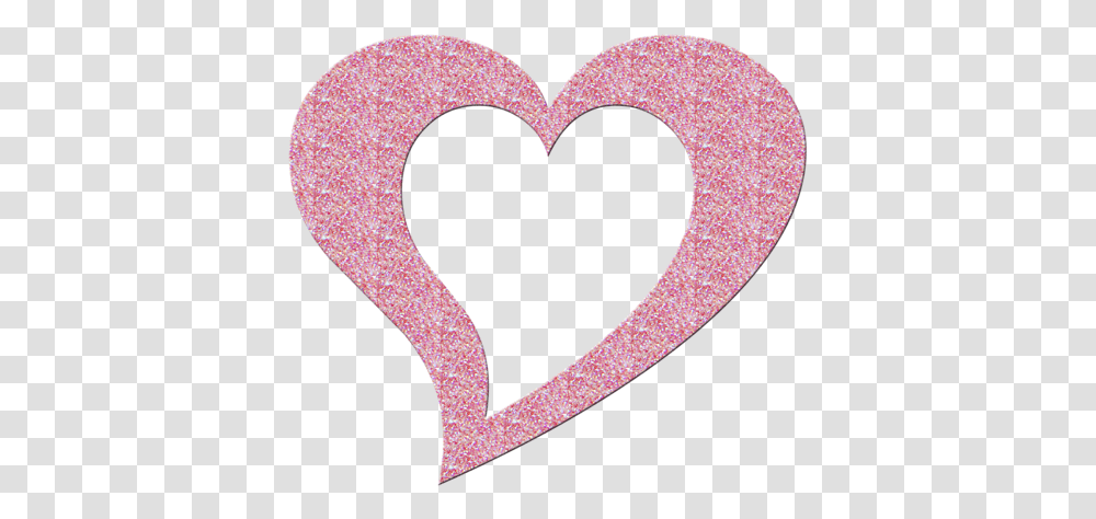 Glitter Heart, Rug, Cushion Transparent Png