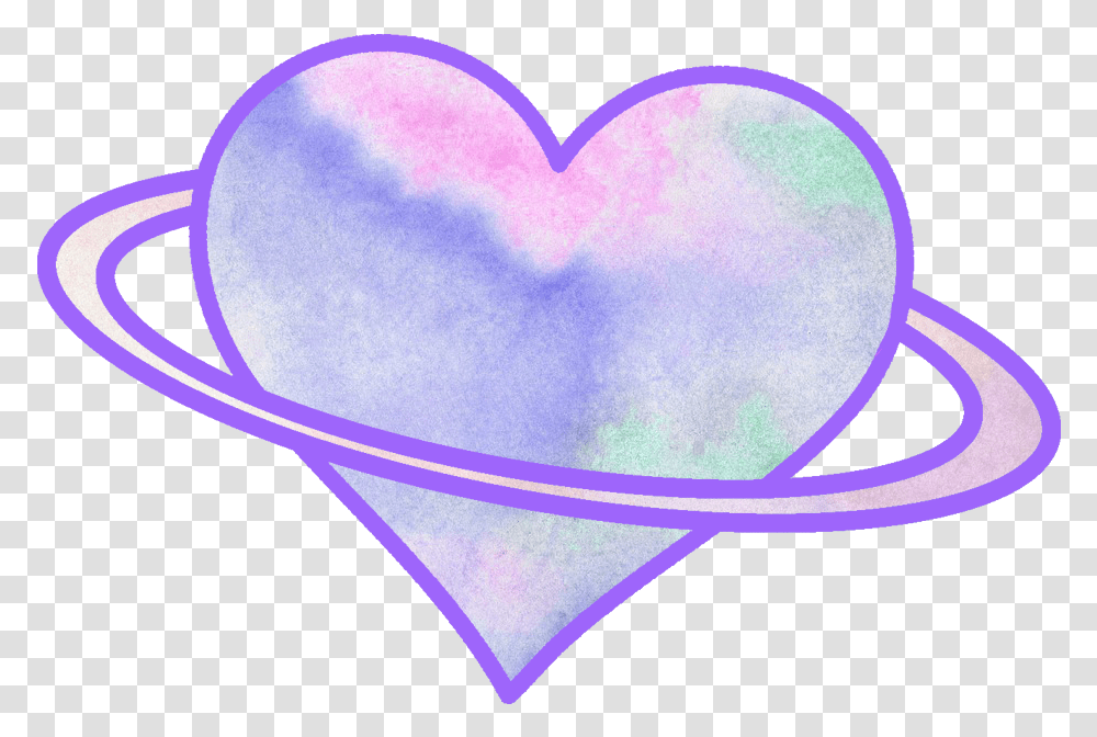 Glitter Heart Small Purple Heart Emoji, Cushion, Pillow, Foam Transparent Png