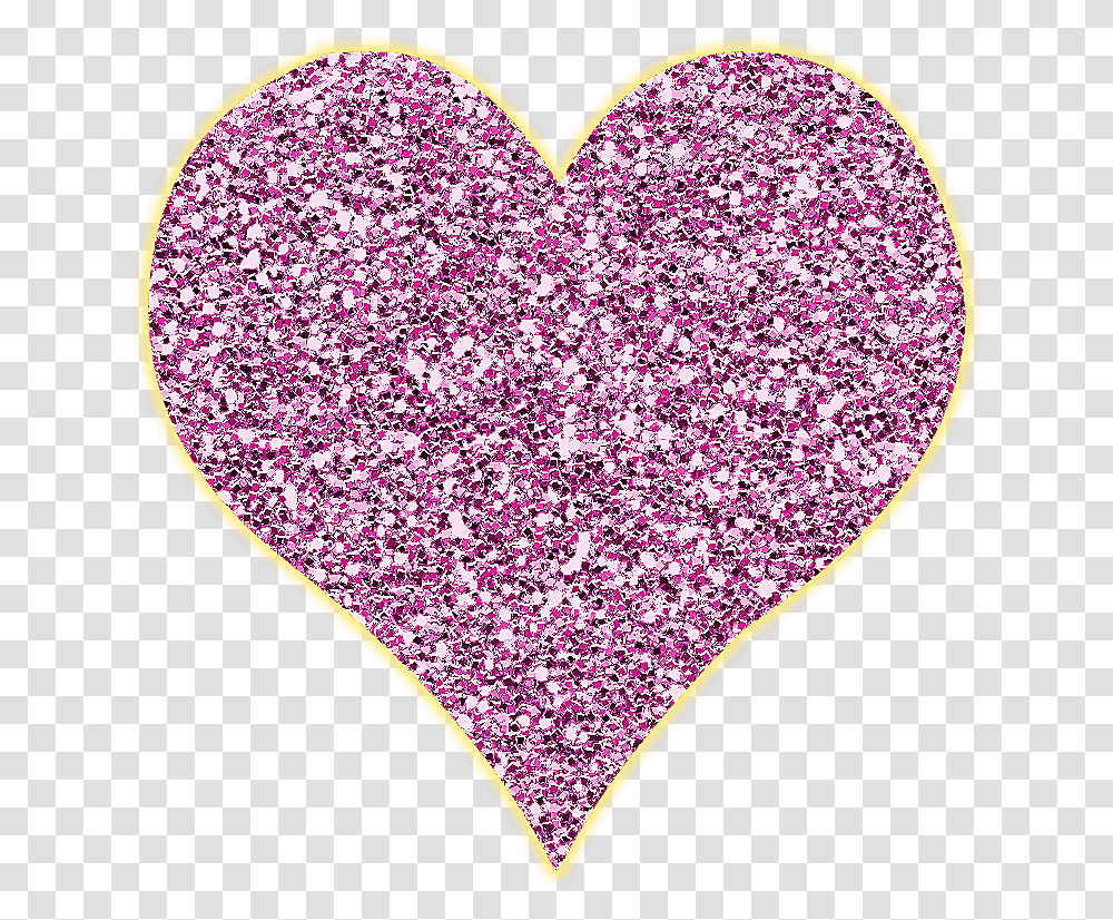 Glitter Hearts, Light, Rug Transparent Png