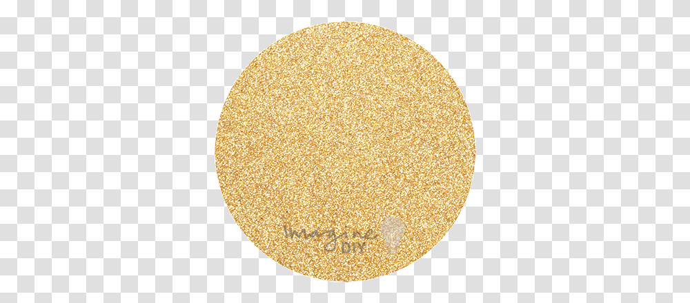 Glitter Paper Gold Circle, Light, Lamp, Rug Transparent Png