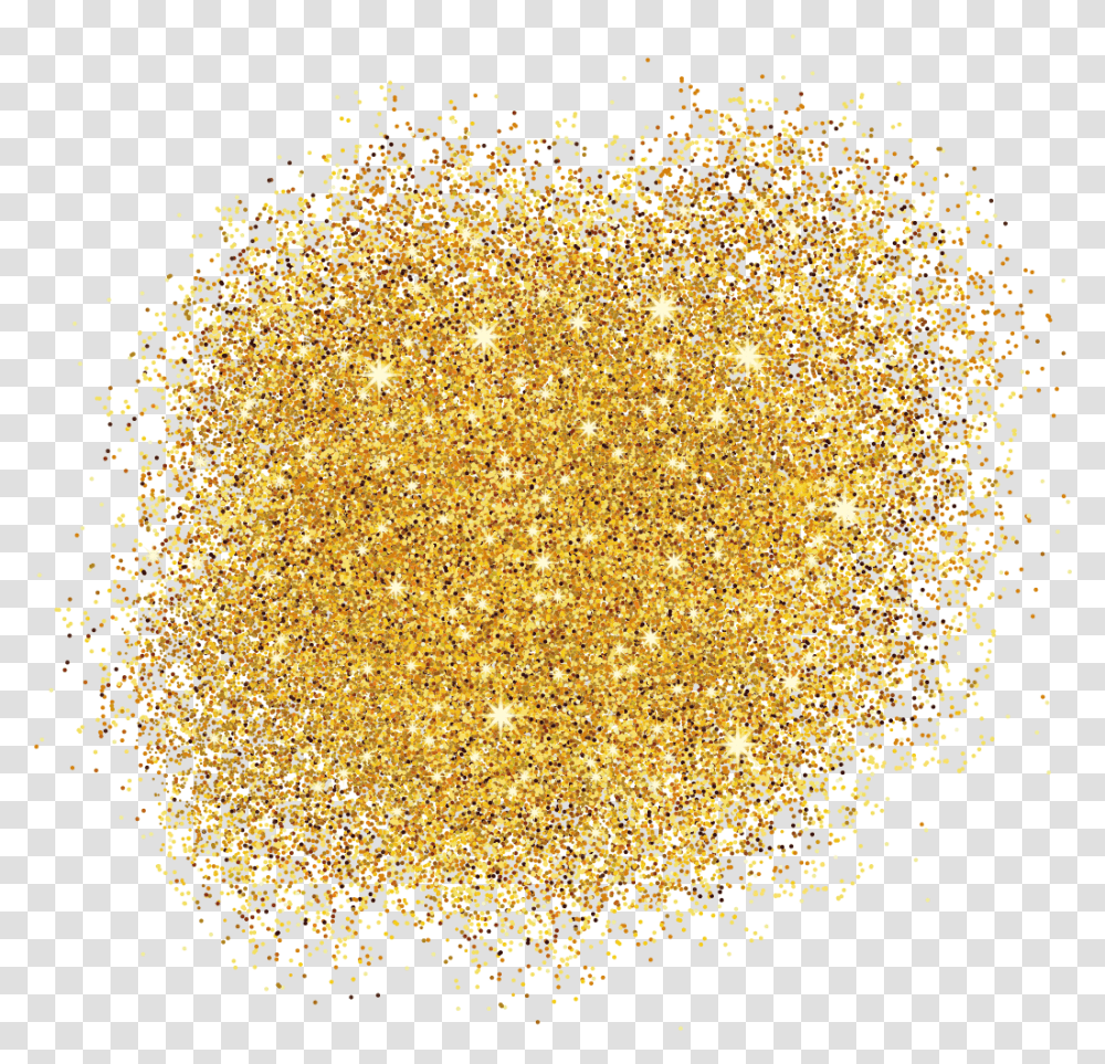 Glitter Pic Gold Glitter White And Gold Background, Light, Rug Transparent Png