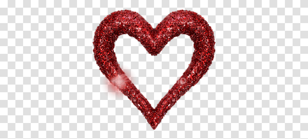Glitter Red Red Glitter Heart Filesize Mb Downloads, Scarf, Apparel, Light Transparent Png