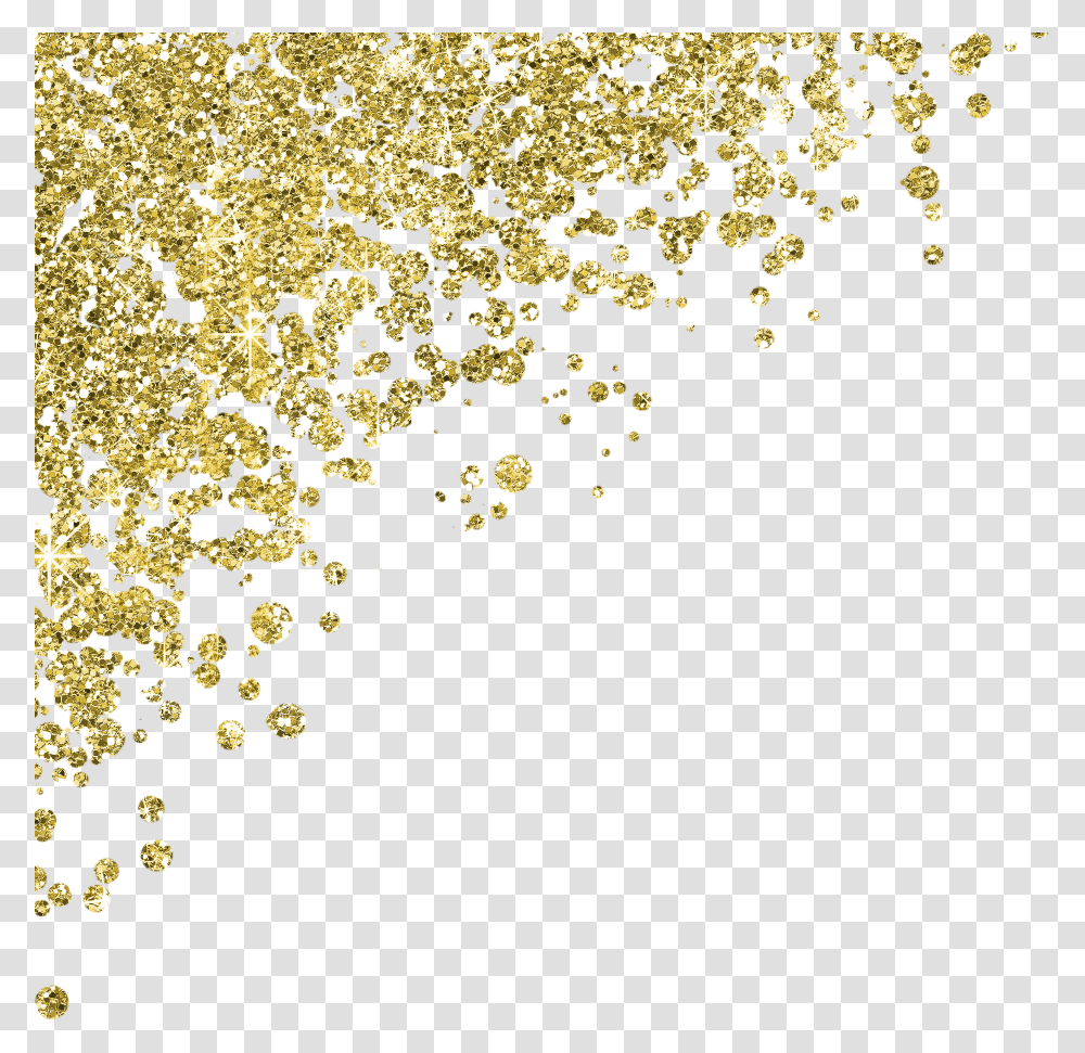 Glitter Sequin Gold Silver Silver And Gold Glitter, Paper, Rug, Confetti, Light Transparent Png
