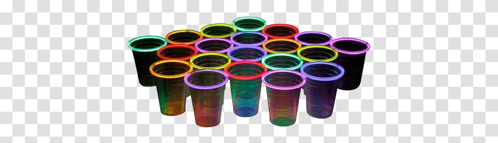 Glo Pro Glow Cups, Light, Neon, Dye, Purple Transparent Png