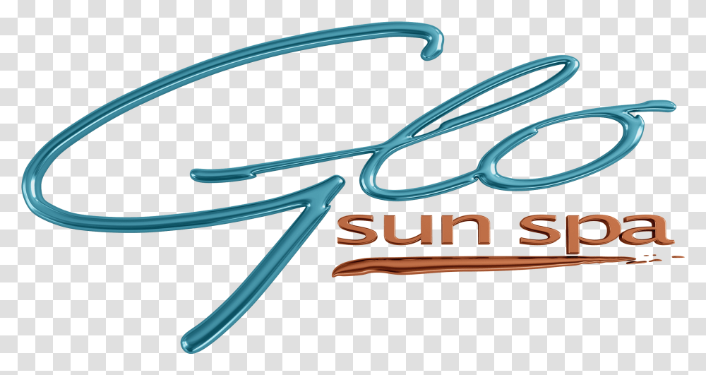 Glo Sun, Bow, Label, Handwriting Transparent Png