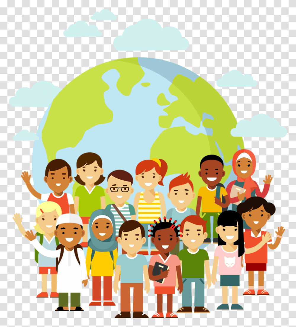 Global Citizen Top Cartoon Global Citizen, People, Person, Human, Outer Space Transparent Png