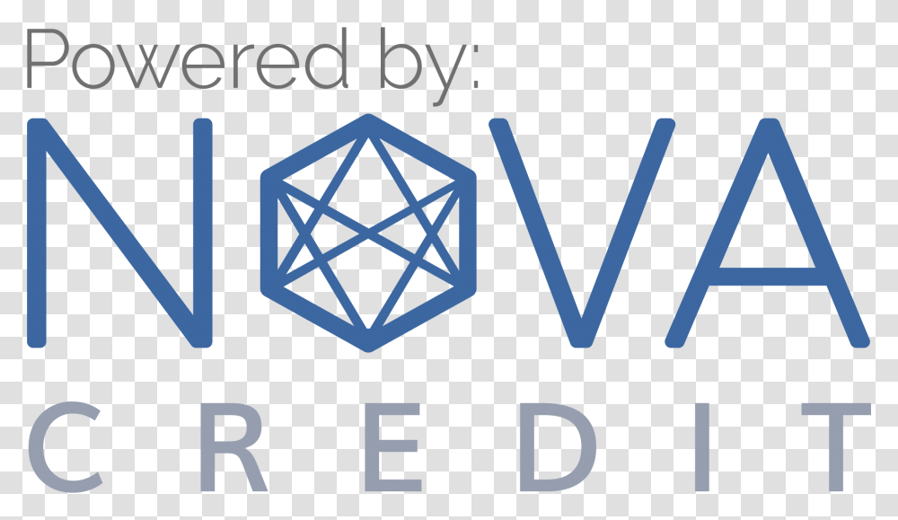 Global Credit Connect Powered By Nova Logo Triangle, Label, Alphabet Transparent Png
