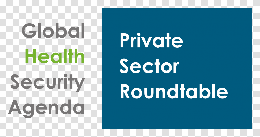 Global Health Security Agenda Private Sector Roundtable Electric Blue, Word, Alphabet, Face Transparent Png