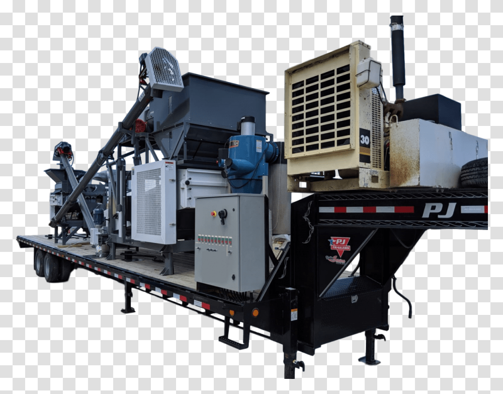 Global Hemp Solutions Mobile Or Stationary Industrial Machine, Housing, Building, Generator, Lathe Transparent Png