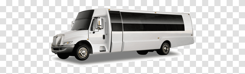 Global Limo Service And Party Bus Rentals Party Bus 28 30 People, Vehicle, Transportation, Car, Automobile Transparent Png