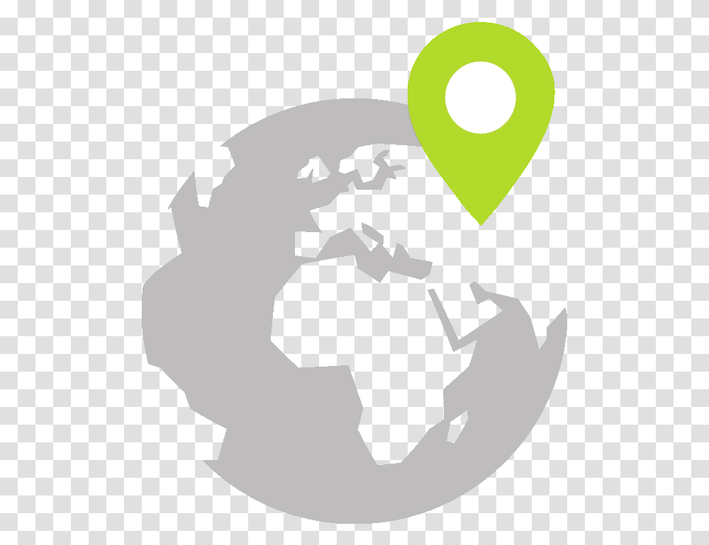 Global Map Logo Download World Icon, Recycling Symbol, Person Transparent Png