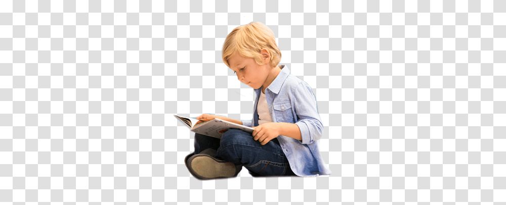 Global Resp Single Kid Kid Sitting, Reading, Person, Human, Boy Transparent Png