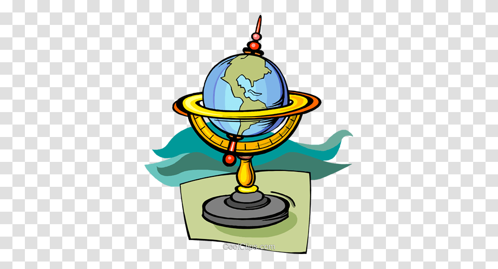 Global Royalty Free Vector Clip Art Illustration, Lamp, Outer Space, Astronomy, Universe Transparent Png