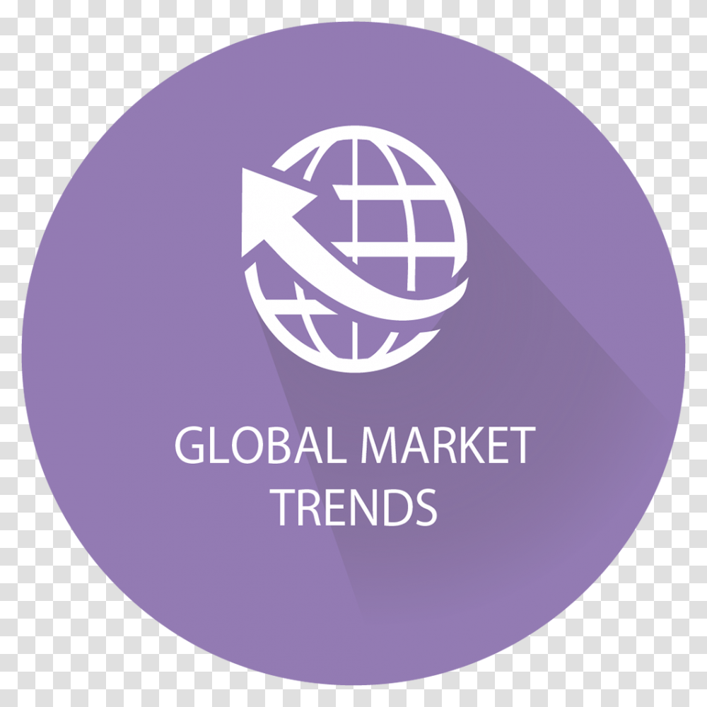 Global Trends Icon Global Trends Symbol, Logo, Trademark, Poster Transparent Png