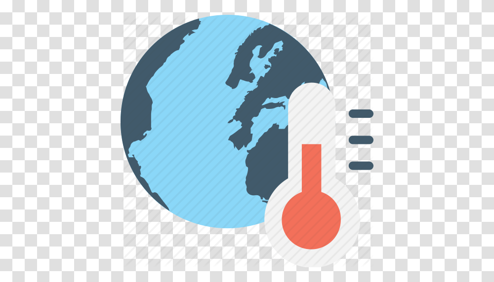Global Warming Globe Planet Pollution Thermometer Icon, Outer Space, Astronomy, Universe, Sphere Transparent Png