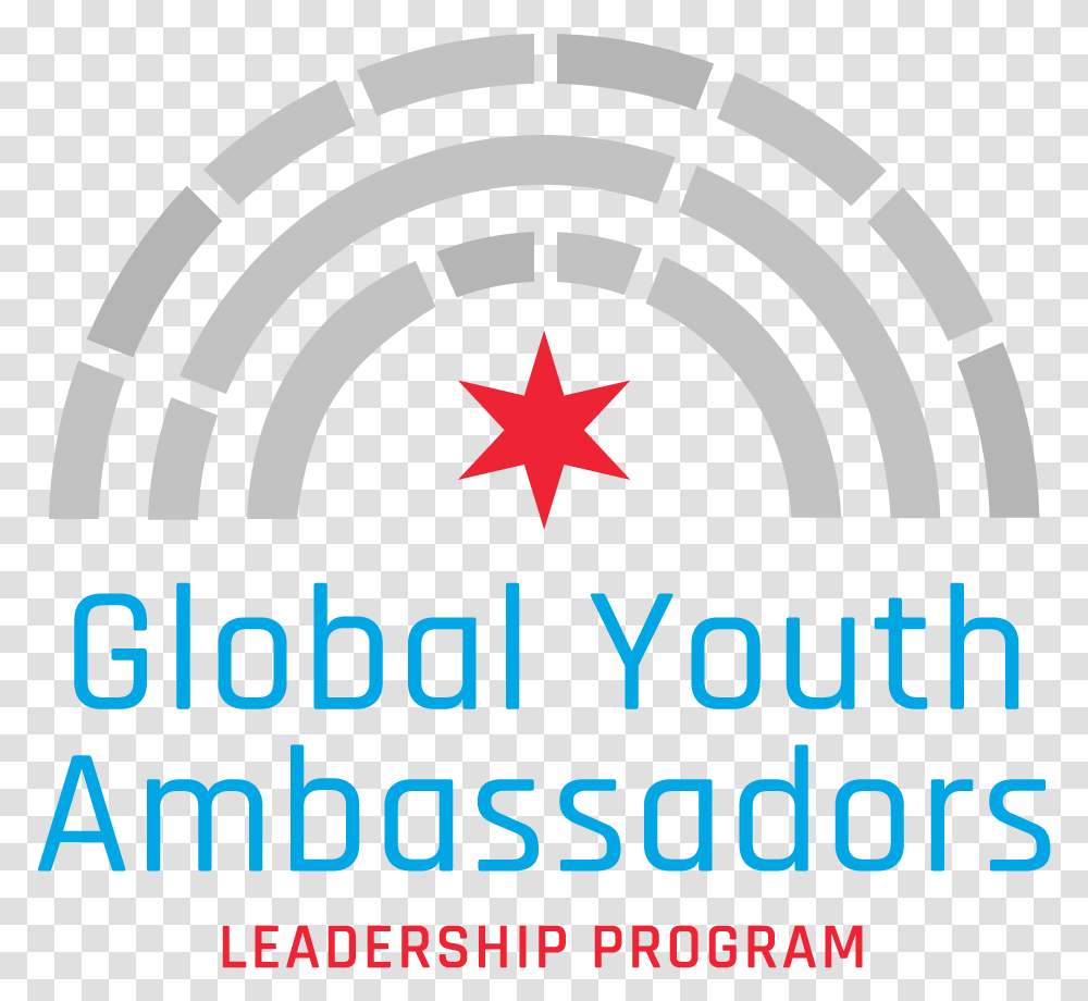 Global Youth Ambassadors Leadership Summit Chicago, Star Symbol, Number Transparent Png