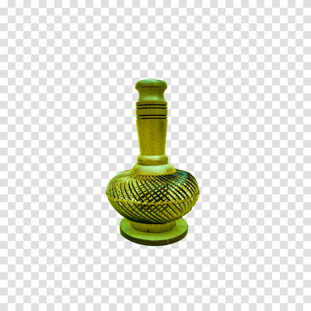 Globe Bamboo Flower Vase In Brown And Yellow Sister Crafts, Bottle, Cosmetics, Perfume, Ink Bottle Transparent Png