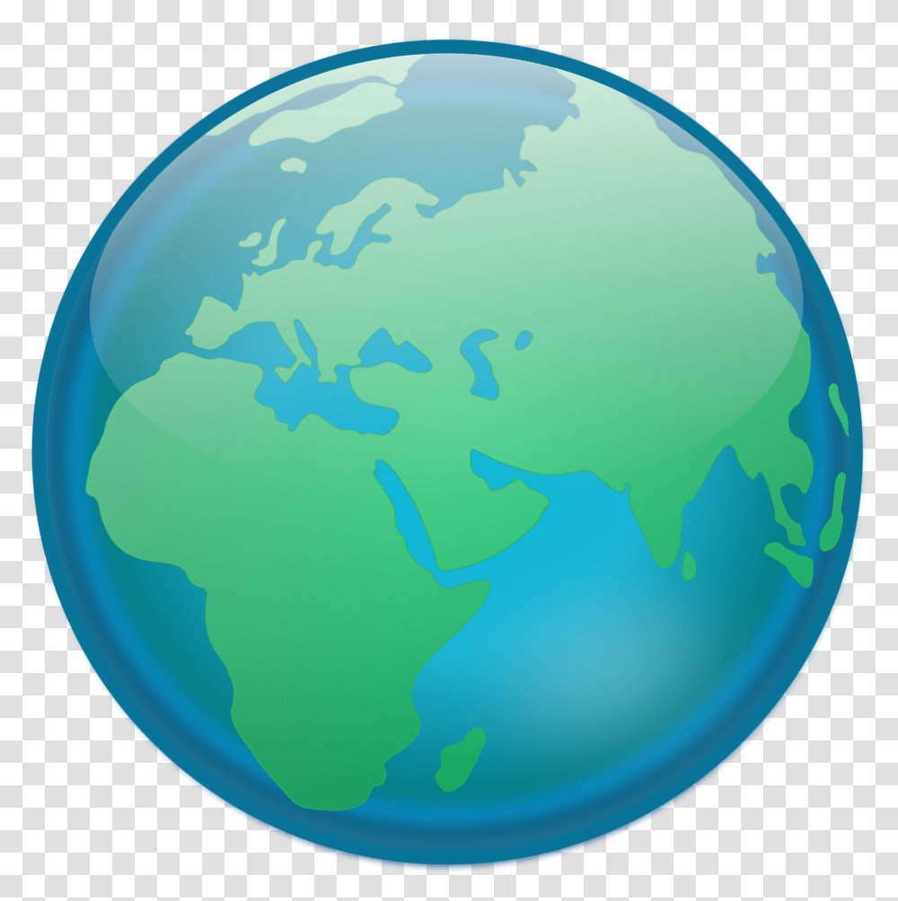 Globe Clip Art Cartoon Earth No Background, Outer Space, Astronomy, Universe, Planet Transparent Png