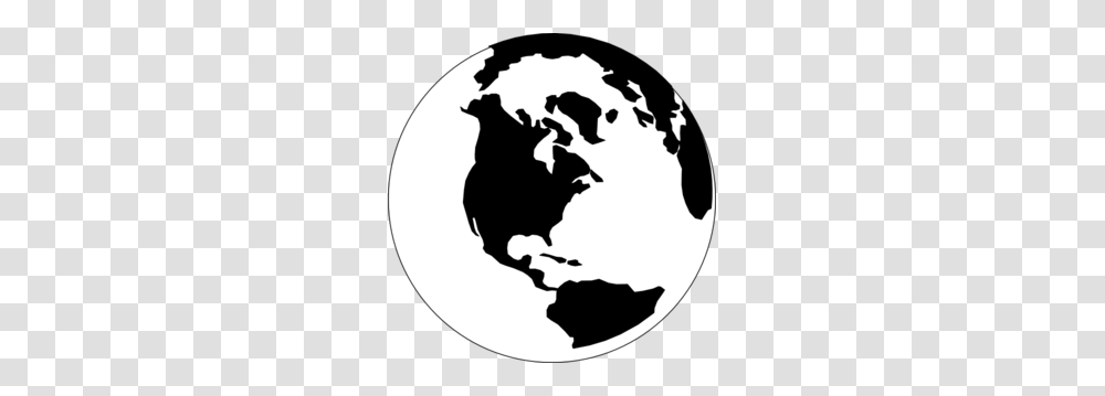 Globe Clipart Black And White, Astronomy, Outer Space, Universe, Planet Transparent Png